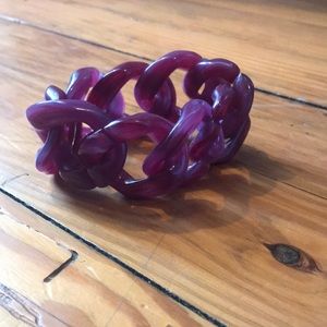 Angela Caputi Resin Chunky Chain Bracelet